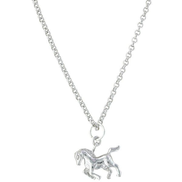 Montana Silversmiths Prancing Horse Necklace